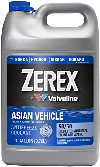 ZEREX Asian Blue 50/50 Coolant