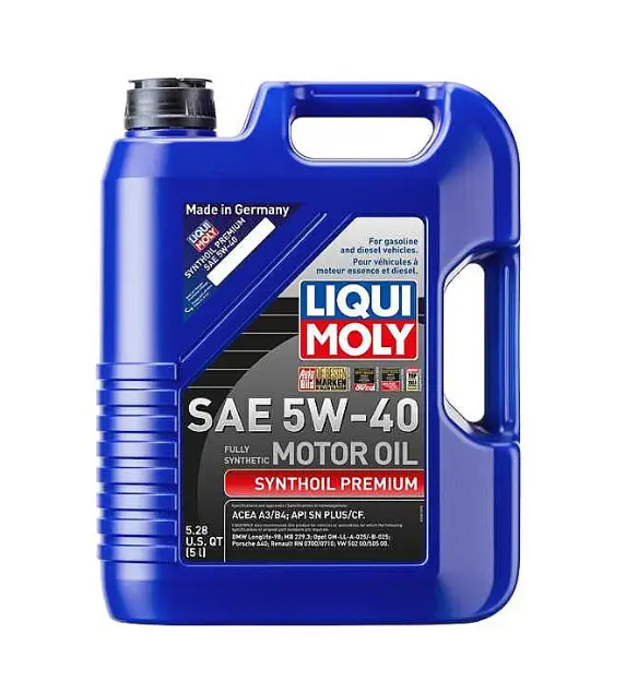 Liqui Moly SAE 5W40 SYNTHOIL- 5L