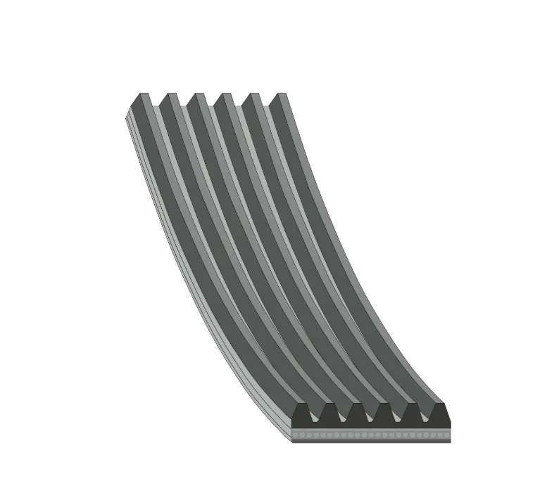 BMW RIBBED V-BELT 6PK987