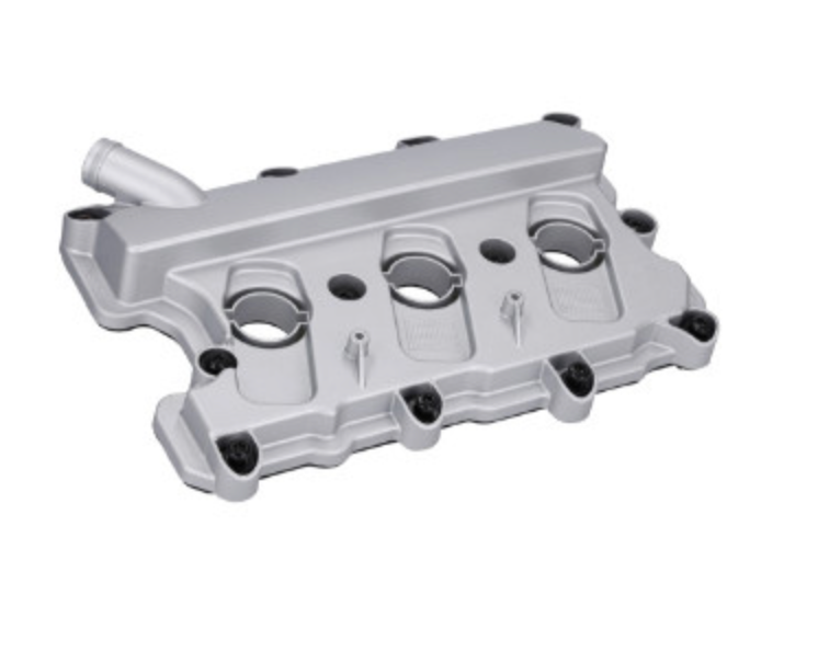 AUDI Rocker Cover without vent valve, with gasket