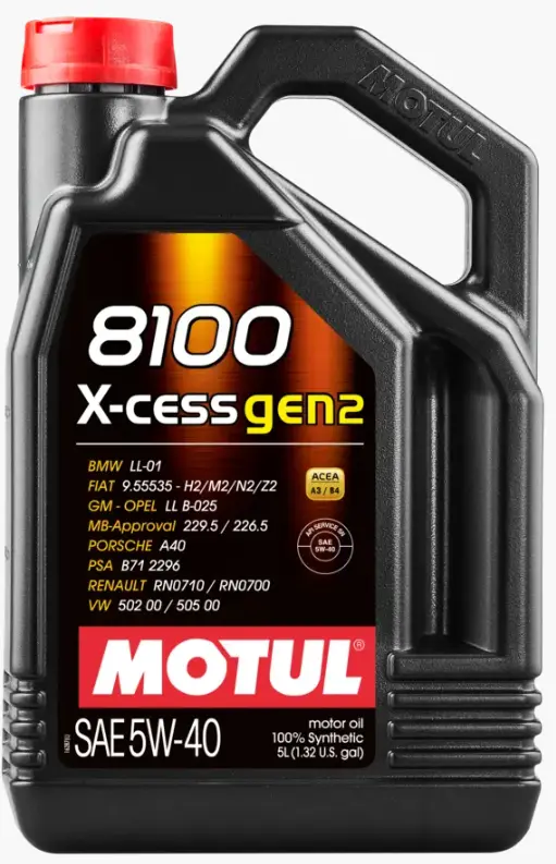 MOTUL 8100 X-CESS GEN2 5W-40 5L
