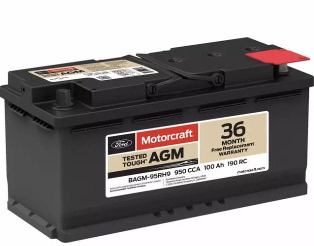 Motorcraft BAGM-95RH9 Battery 