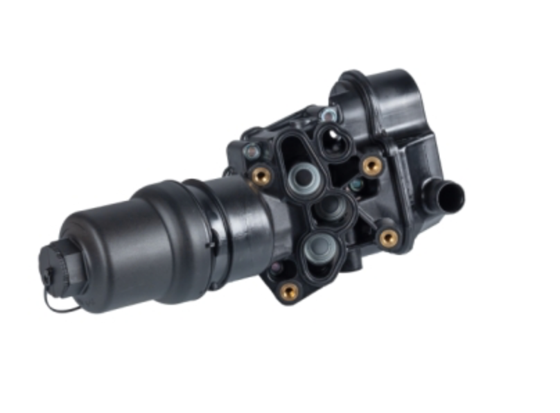 Audi Oil Filter Housing with Oil Filter
