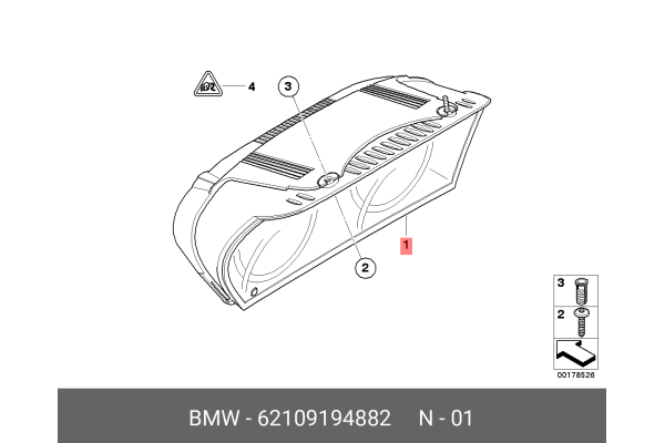 BMW Instrument Panel - MPH