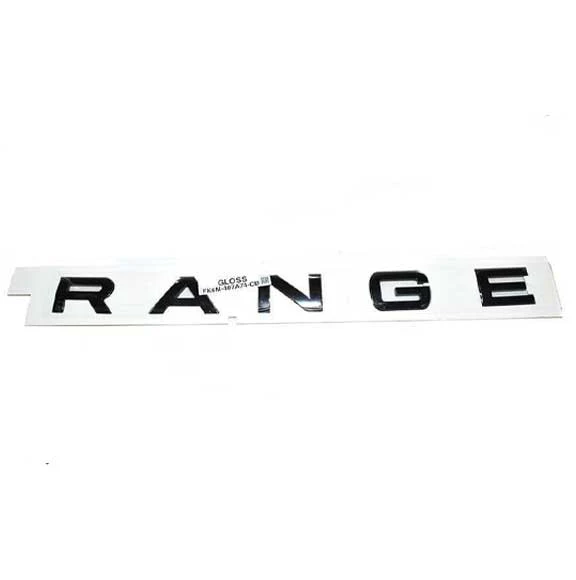 Land Rover Tailgate Badge ("RANGE") 