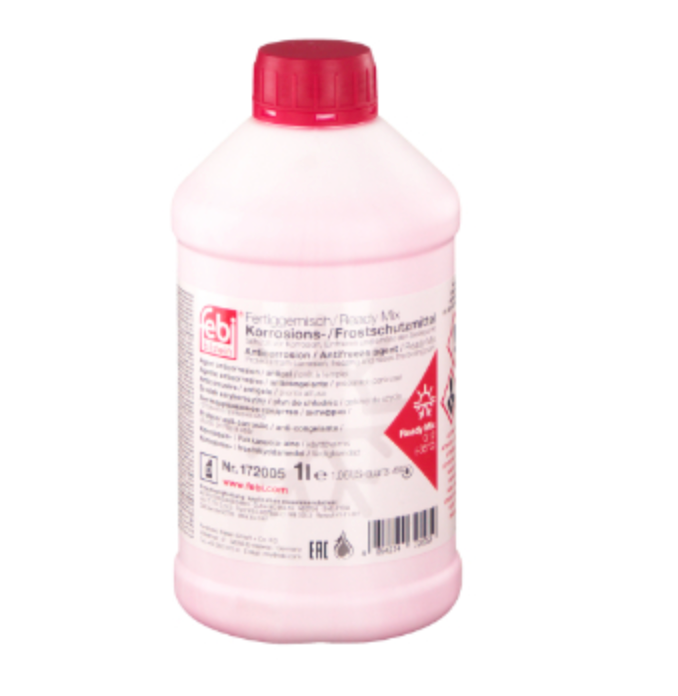 Coolant G12 (-35°C Ready Mix) 1L 