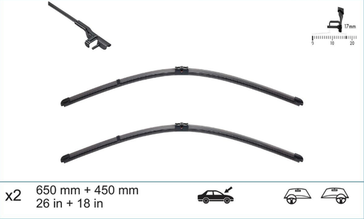[220] Valeo Wiper Blades Kit - BMW