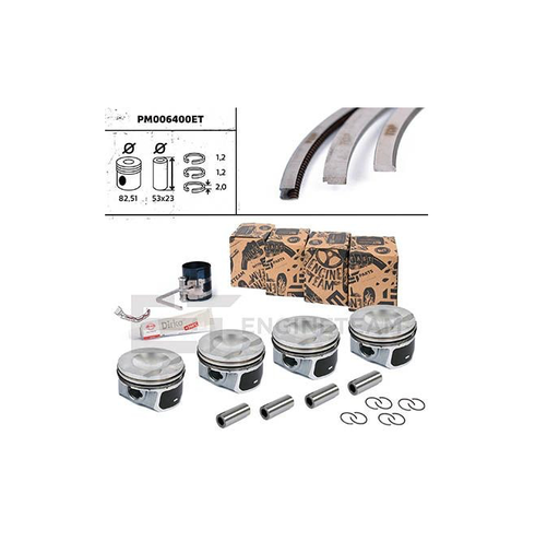 [1168] AUDI Pistons (set of 4)