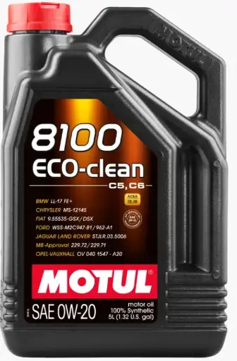 [1483] MOTUL 8100 ECO-CLEAN 0W20 5L