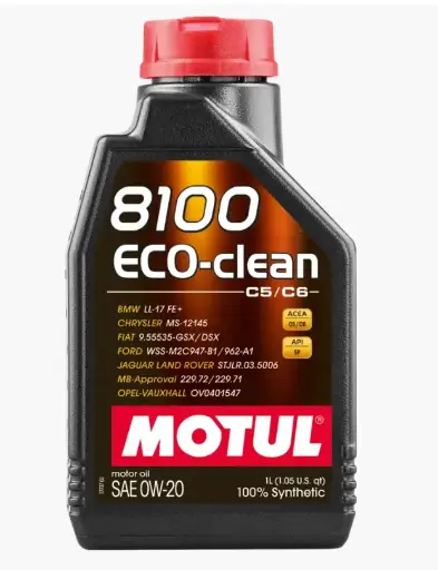 [1484] MOTUL 8100 ECO-CLEAN 0W20 1L
