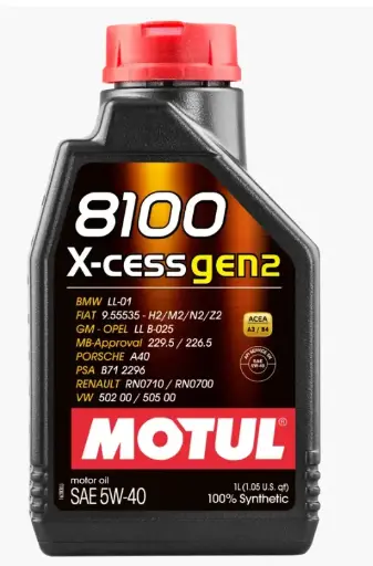 [1492] MOTUL 8100 X-CESS GEN2 5W-40 1L