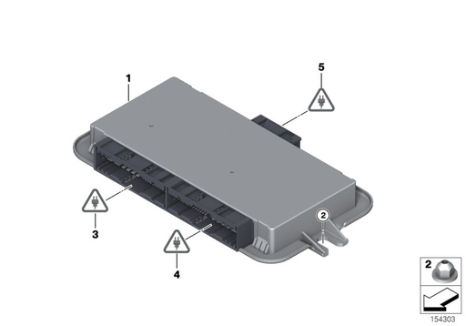 [1602] Footwell Module - BMW Genuine