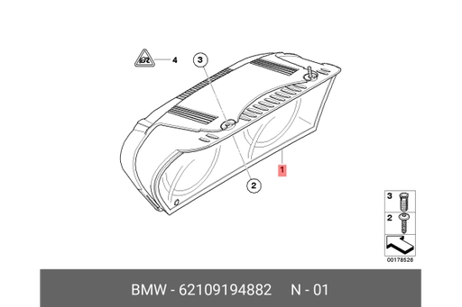 BMW Instrument Panel - MPH