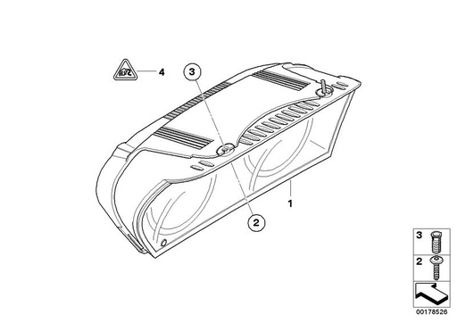 BMW Instrument Panel - KMH 