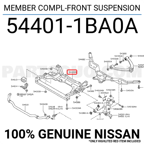 [MZ-02291] NISSAN Sub-Frame