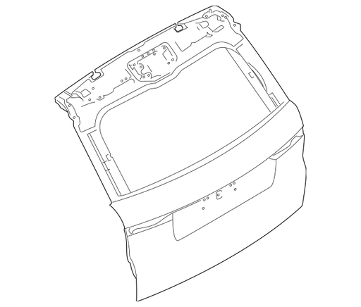 [MZ-01709] Land Rover Liftgate Shell