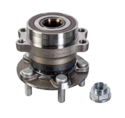 SUBARU Wheel Bearing Kit with wheel hub, ABS sensor ring and axle nut (28473FJ020)