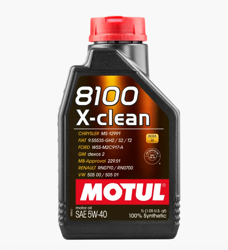 [MZ-00263] MOTUL 8100 XCLEAN 5W-40 1L